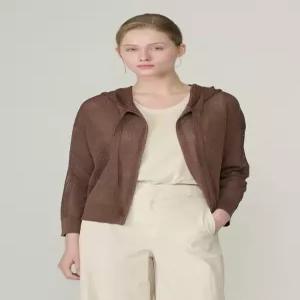 [BCBG][BCBG] 네트 후드 가디건 B6C7K171_DG