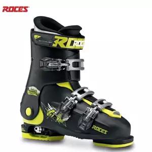 아동 스키부츠 ROCES IDEA FREE BLACK/LIME