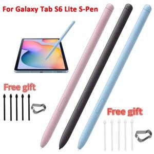 삼성 갤럭시 탭 S6 라이트 S6lite 용 스크린 터치 펜 액티브 스타일러스 S펜 교체 펜슬 포함 P610 P615 신제품