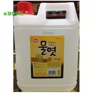 식당용 이온물엿 10kgx2통 맛있는 말통 백 하얀 물엿