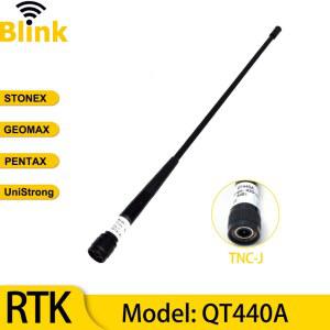 UniStrong GEOMAX RTK GPS 측정 시스템 용 GNSS 수신기 측량 안테나 4dBi 430 450MHz TNC J QT440A 라디오 채찍 안테나