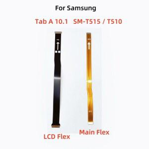 메인 마더보드 커넥터 보드 삼성 갤럭시 탭 A 10.1 2019 / SM T515 / T510 용 리본 LCD 디스플레이 플렉스 케이블