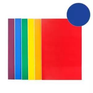 (현진) 단면칼라보드롱/우드락 미니 MCB-49 파랑색/290x440mm 박스(20개입)