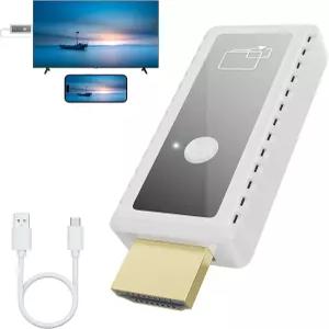 1080P 무선 HDMI 디스플레이 어댑터 2.4G 및 5G 화면 미러링 익스텐더 스마트폰 노트북에서