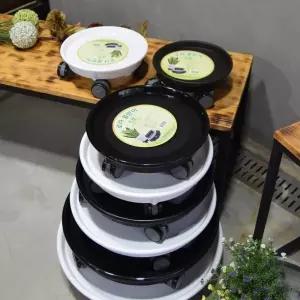 남영 원형 바퀴 5호 내경275 외경308mm 서랍 물받침 화분 받침대/꽃집/업소용/이동식/거실/가정용