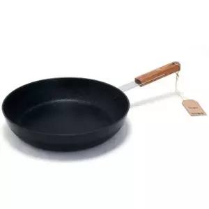 프라이팬 26cm 우드 손잡이 조리용 볶음팬
