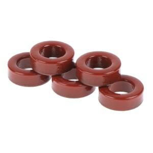 새로운  5pcs 카르보닐 철 분말 코어 T50-2 13*7*5mm 4.9nH/N2 페라이트 토로이드 마이크로 금속 소형 자기