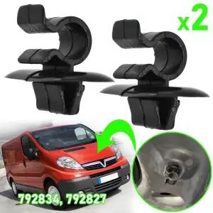 자동차 후드 보닛 로드 지지대 클립 792834 Vauxhall Opel Vivaro X83 2001 2014 호환