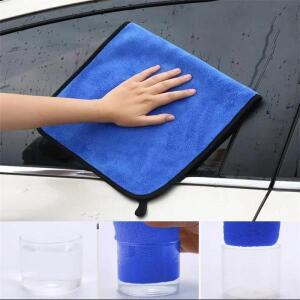 1-10pcs 극세사 바이크 오토바이 세차 수건  빠른 건조 Windows 거울 닦아 넝마