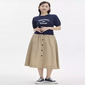 탑텐 TOPTEN 여성 버튼 플레어 스커트_MSG2R 03 6122061