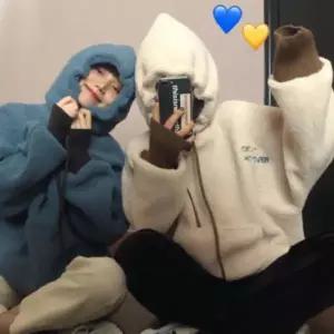 여성 데일리 양털후리스 뽀글이 오버핏 점퍼