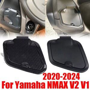 오토바이 사이드 포켓 커버 뚜껑 ABS 내마모성 야마하 NMAX125 NMAX155 NMAX V1 V2 2020 2024 액세서리
