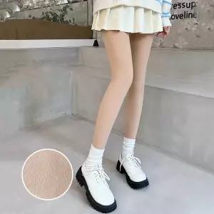 기모 팬티 스타킹 여자 유발 타이즈 융털 보온 겨울 보정 압박 레깅스