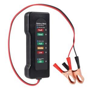 12V 자동차 배터리 테스터 발전기 테스터 자동차 배터리 검사기 발전기 및 배터리 충전 시스템을 확인하는 분석기