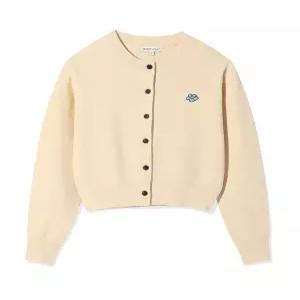 와키윌리 우먼스 릴리와펜 라운드넥 가디건 크림 WA2503CD51CM 5273018