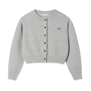 와키윌리 우먼스 릴리와펜 라운드넥 가디건 그레이 WA2503CD51GR 5273015