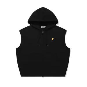 와키윌리 키키 와펜 슬리브리스 후드집업 블랙 WA2501HZ15BK 4758036