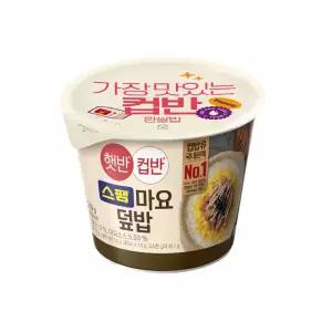 CJ햇반 컵반 스팸마요 219g 12개