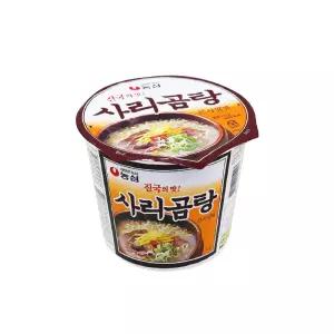 농심 사리곰탕큰사발 111g 16개