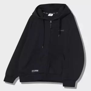지프 에센셜 스몰로고 후드집업 (JQ5TZU002BK) 4704326
