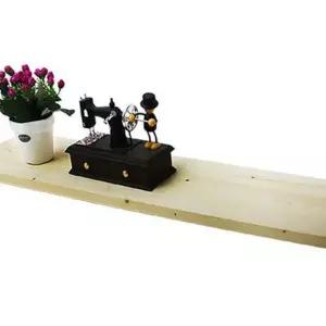 유어샵 벽걸이 18T 나무 원목선반 고정 인테리어 180x800mm