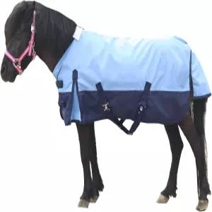Gallopoff 1200D 미니 말/조랑말 담요 0g 무충전 방수 배변 시트 립스톱 겉감 방수·통기 쉘 매끄러운 안감
