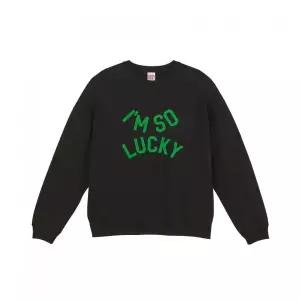 PANTASINA ADVENTURE IM SO LUCKY SWEATSHIRT [BLACK] 2344497