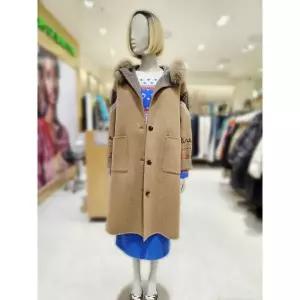이월수량 베네통 쿠스 퍼트리밍 후드 코트 BACTA9561 2815311