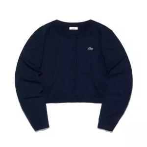 리 우먼 라운드넥 가디건 네이비 LE2601CD60NA 5922714