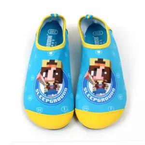 샌드박스 잠뜰 로고 아쿠아슈즈 캐릭터 물놀이슈즈