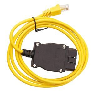 Enet OBD2 이더넷 케이블 RJ45 이더넷 커넥터 도구 OBDII 인터페이스 케이블 자동차 진단 코딩