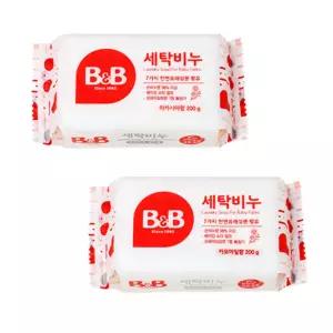 비앤비 뉴) 세탁비누 아카시아 카모마일 아기빨래 베이비 옷빨래
