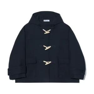 파르티멘토 오버사이즈 멜톤 콘보이 더플 코트 네이비 Oversize Melton Convoy Duf