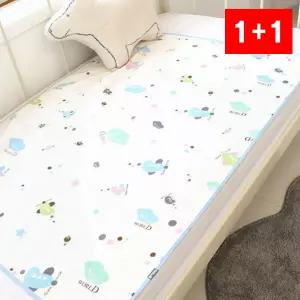 침대보호 매트 2p 150x180 매트리스 스며듦 억제 쾌적 수면
