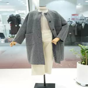 BCBG  라운드 오버핏코트  A5WAH820