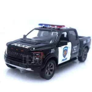 아트박스/킨스마트 킨스 2022 포드 F150 경찰차 미니카 풀백 다이캐스트