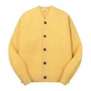 [롯데백화점]본 남성 F/W 울 100 HAZZ 가디건 옐로우 BN4FSW841YE