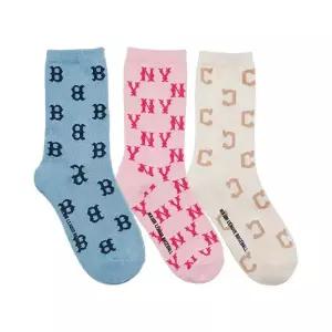 [하프클럽/MLB]MLB 키즈 클래식 모노그램 양말 박스 SET 7ASOM014N-PKL