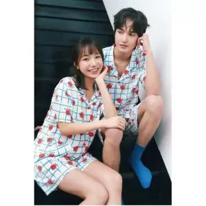 솔브 비너스 커플잠옷세트 토마토나염 시원한 레이온 파자마세트[SPA2602W]