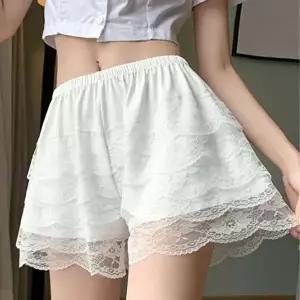 레이스속바지 레이스 여성 속바지 원피스 치마 여자 이너 반바지 여성속바지 치마속바지