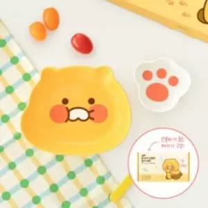 카카오프렌즈 149HWP14 춘식이 냥젤리 접시 세트 2P