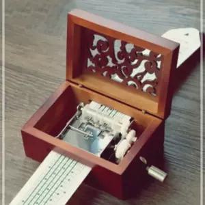 수동 오르골 DIY 키트 15노트 원목 뮤직박스 세트