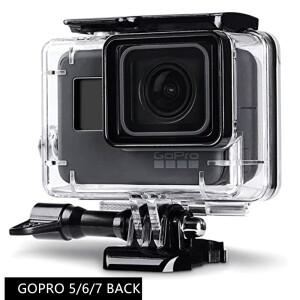 GoPro Hero 7 6 5 용 45m 수중 방수 케이스 Go 블랙 다이빙 보호 하우징 마운트 액세서리