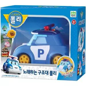 로보카폴리 노래하는 구조대 폴리 자동차 장난감 유아 어린이 생일 선물