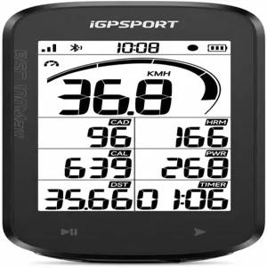 iGPSPORT BSC100MAX 사이클 컴퓨터 3.0인치 GPS Cicon Bluetooth 5.0 호환 케이던스 지원 심박수 모니터