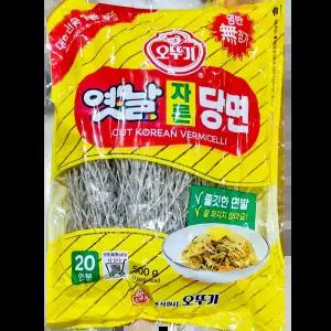 당면 (자른 오뚜기 500g) 설날용 쫄깃한식감 백반집 탕수육용 불고기