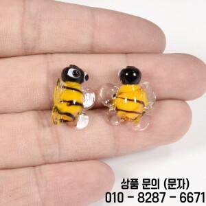 10 개/몫 클래식 유리 곤충 꿀벌 일곱 별 무당 무작위 혼합 펜던트 액세서리 수제 목걸이 팔찌 소재 대량
