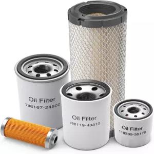 Yanarma 트랙터 SA221 KIT AxleyHub 5Pcs 유지보수 필터 키트 장착 교체 1A830-05110 198167-24900