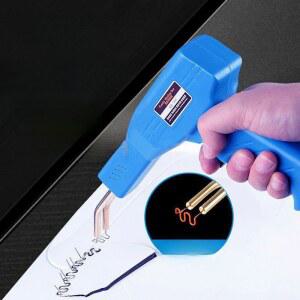 플라스틱 용접 인두기 세트 수도 자재 플라스틱용접기 75w 블루 플랫 FX 888DX