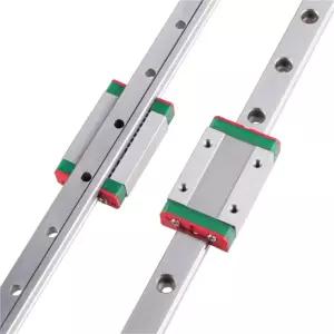 MGN7H 100mm - 1개 미니어처 리니어 레일 2개 가이드 블록